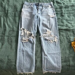 Agolde 90s jean 28 fall out wash
